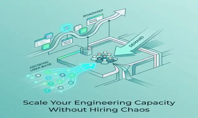 How Seed-Stage SaaS Teams Add Engineering Capacity Without Hiring Chaos