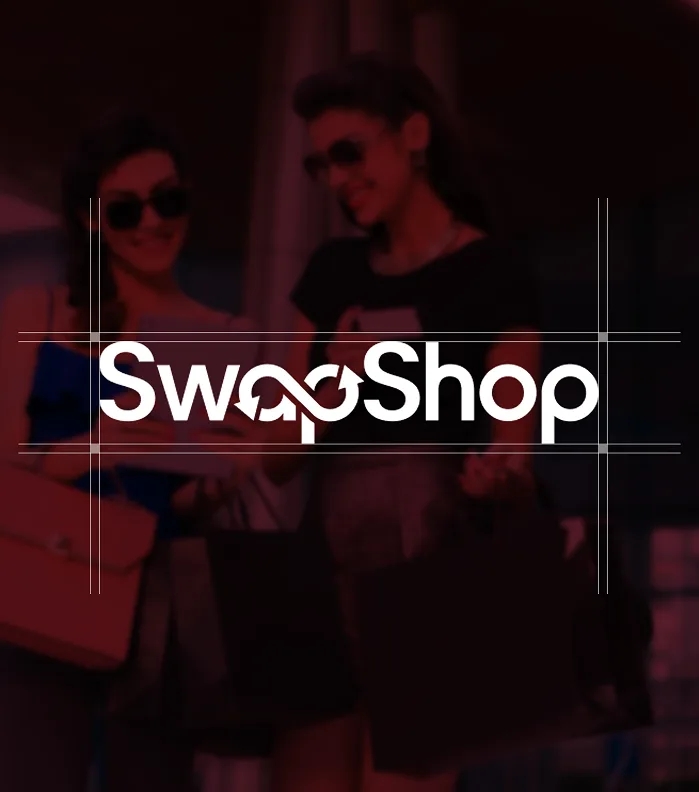 SwapShop neon storefront sign
